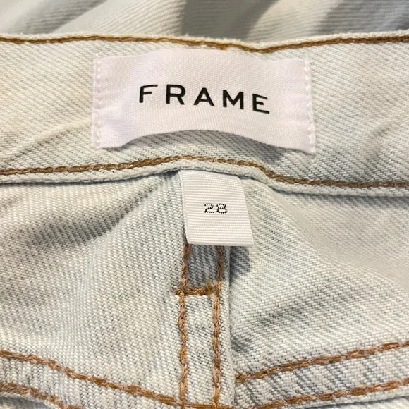 Frame Woman Le Piper High Rise Jeans Size: 28 - Picture 5 of 7